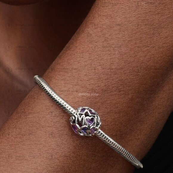 Pandora Openwork Hearts Mom Charm|Pendant - Picture 2 of 2